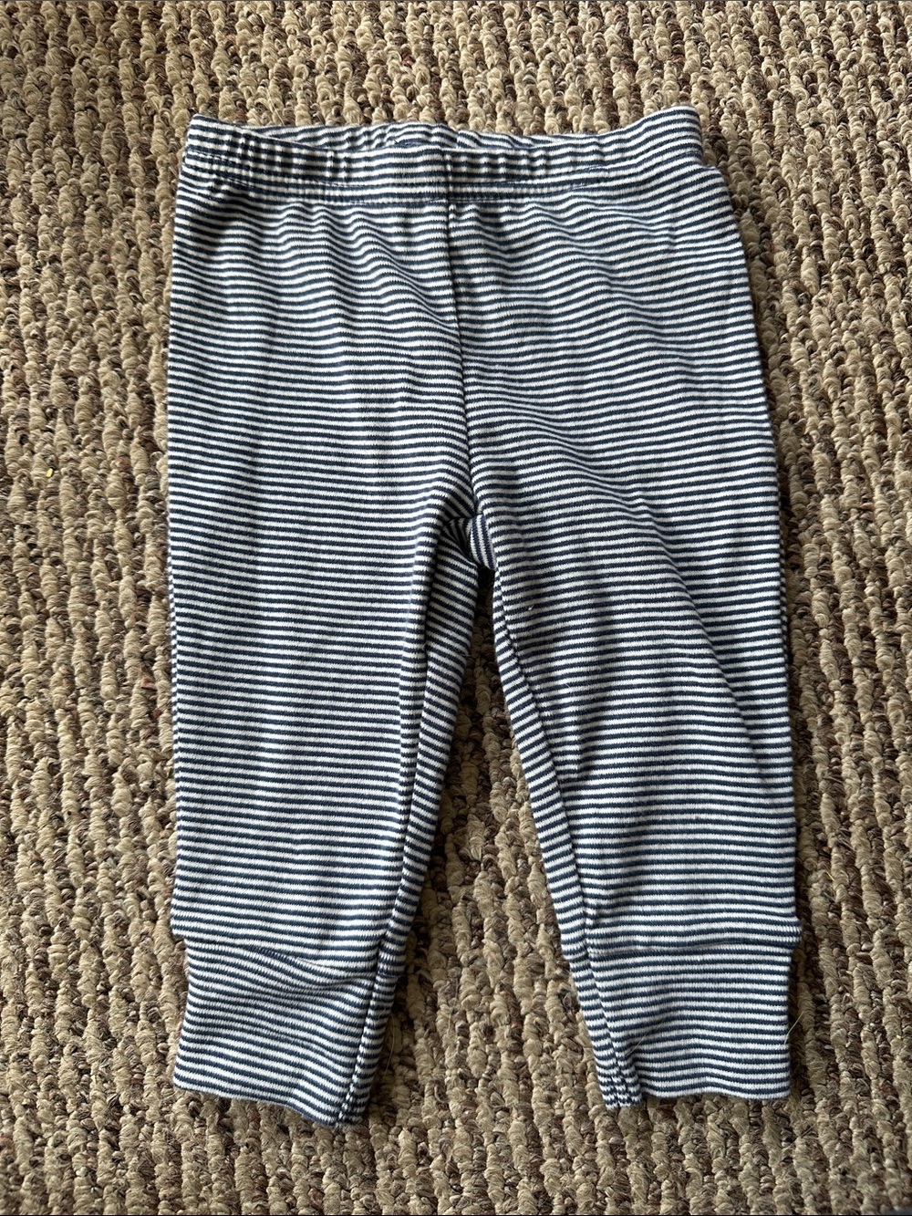 Carter's Navy & White Striped Toddler Pants